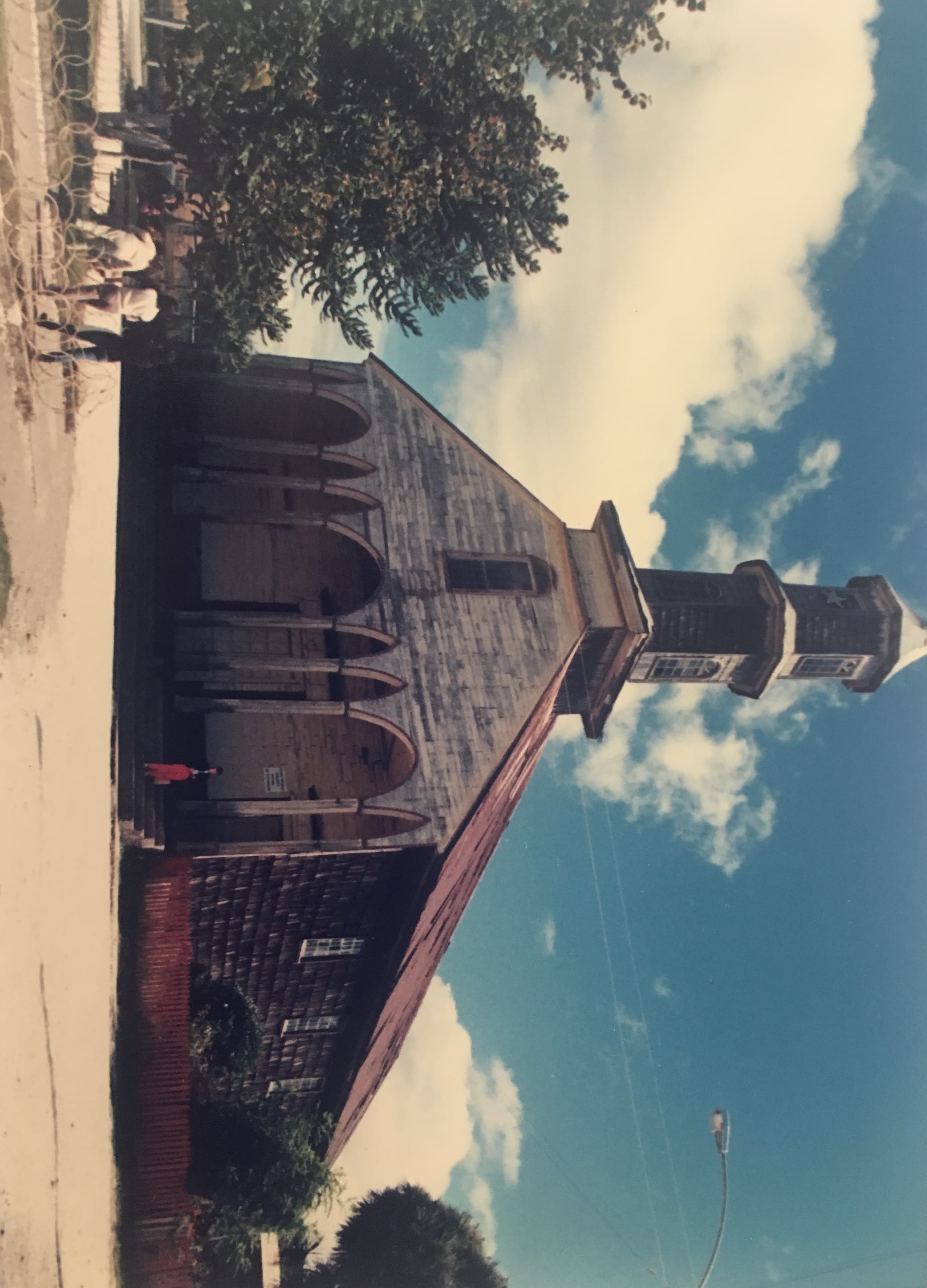 Iglesia de Dalcahue, 1986