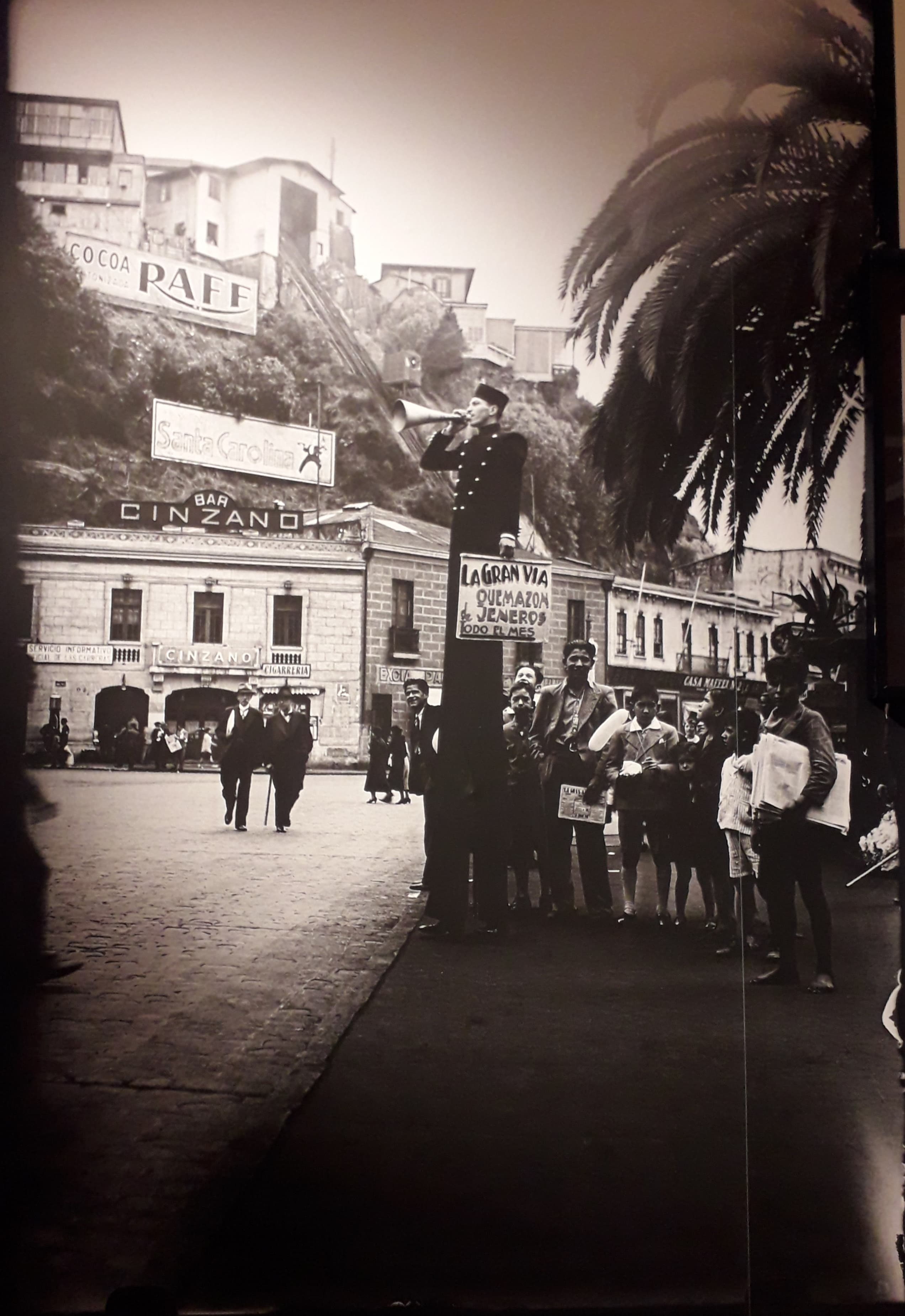 Valparaíso, Plaza Anibal Pinto, 1936