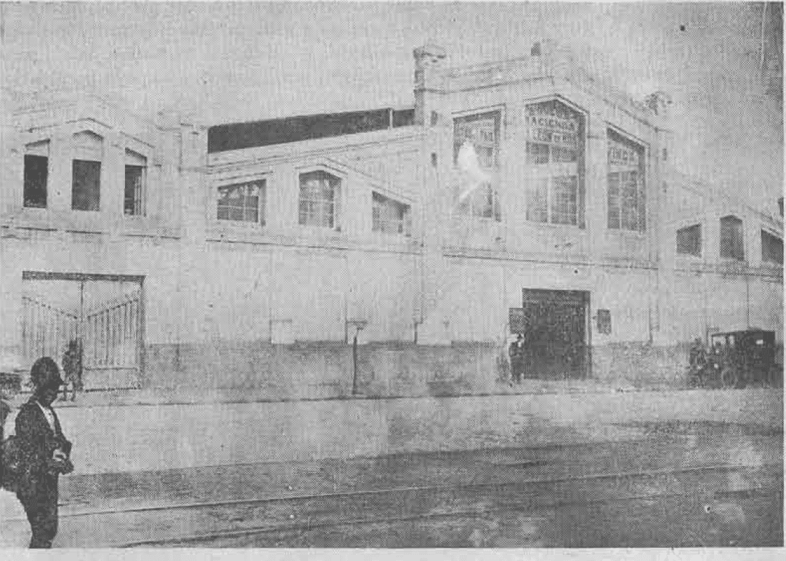 Bodega San León, 1922