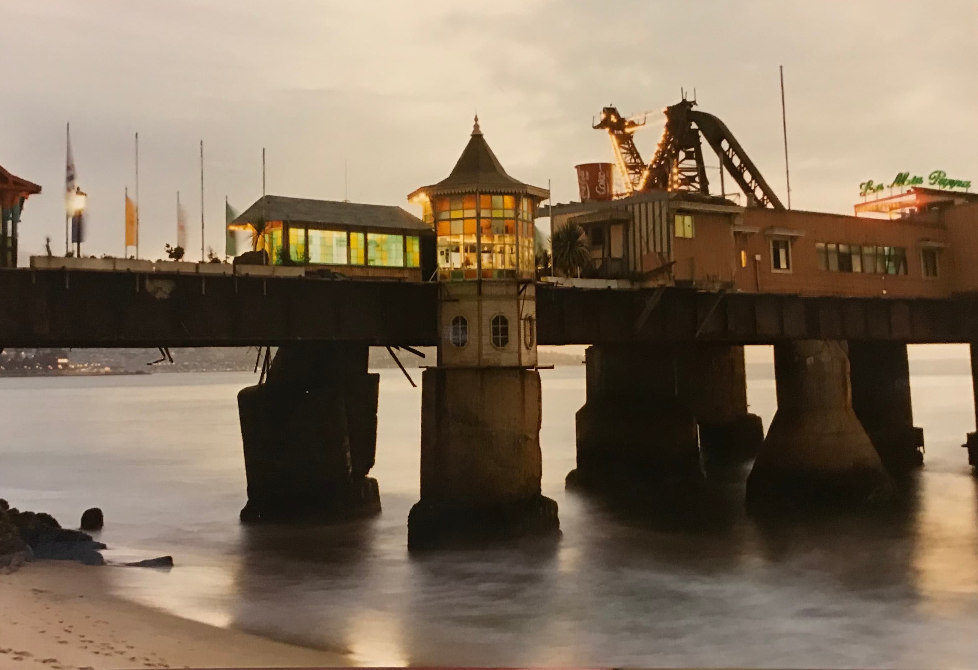 Muelle Vergara en Viña del Mar, 1995