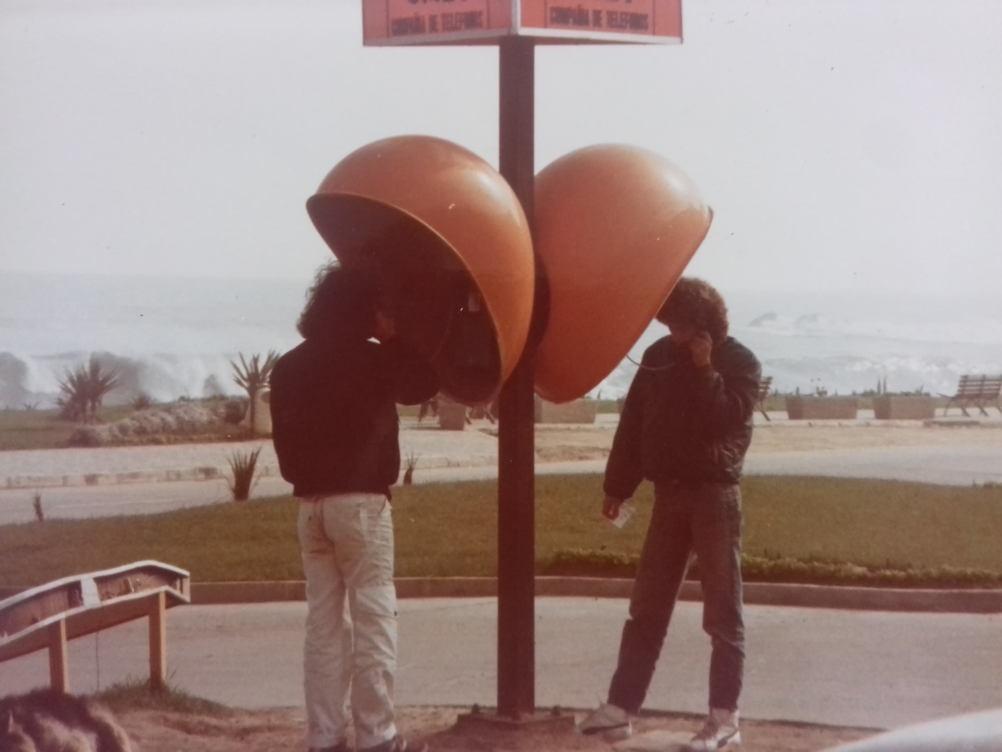 Terraza antiguo hotel hacIa reñaca, 1982
