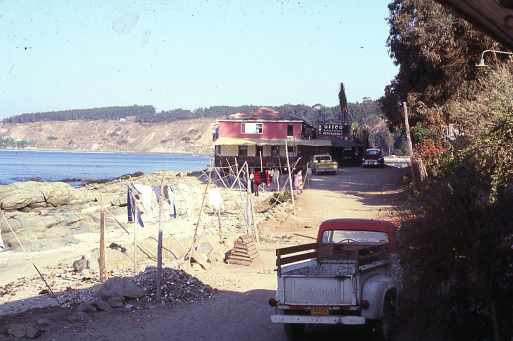 Caleta Horcón en 1982