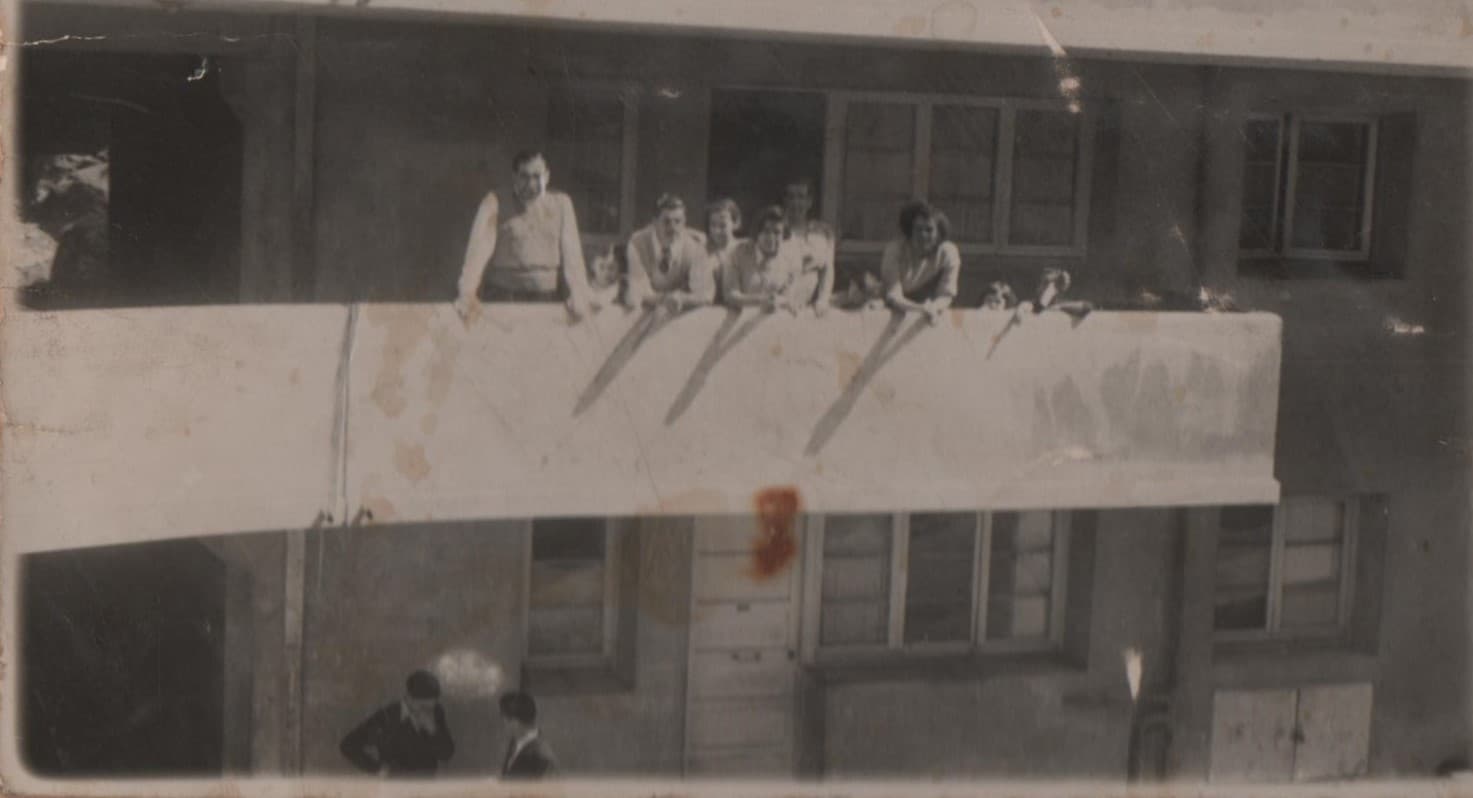 Residentes población Marquez, Valparaíso, 1950