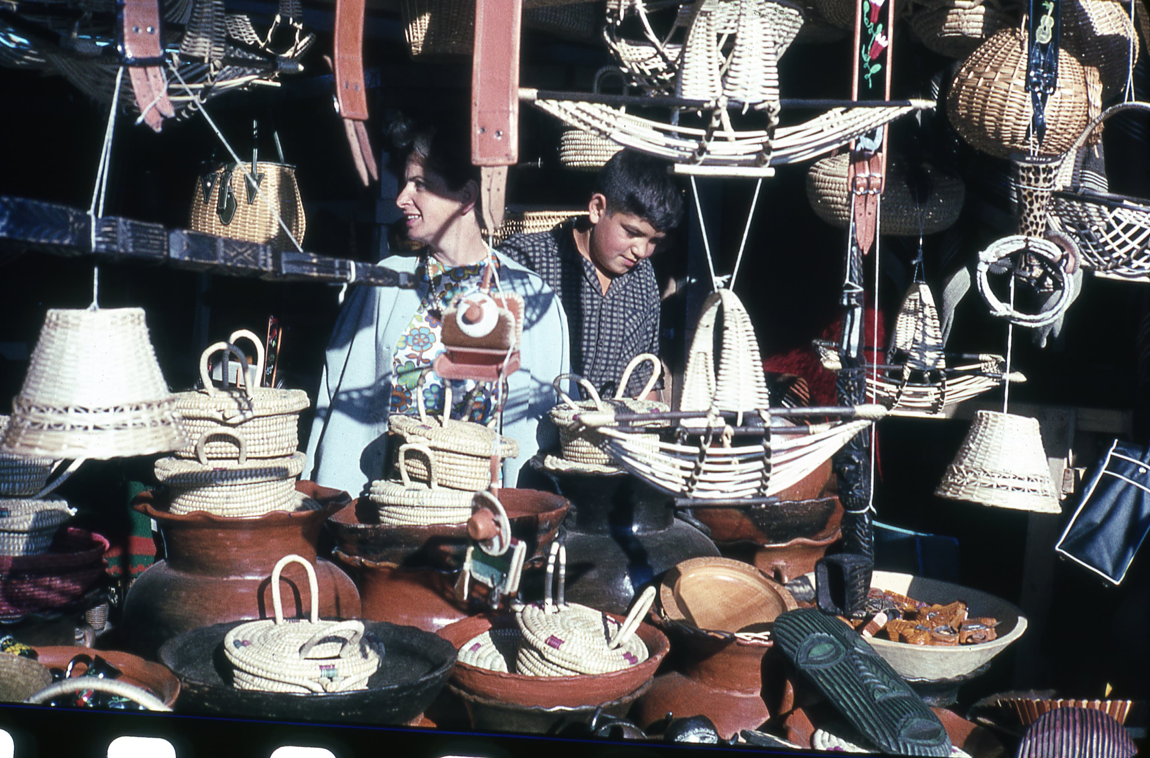 Visita familiar a Paine, 1970
