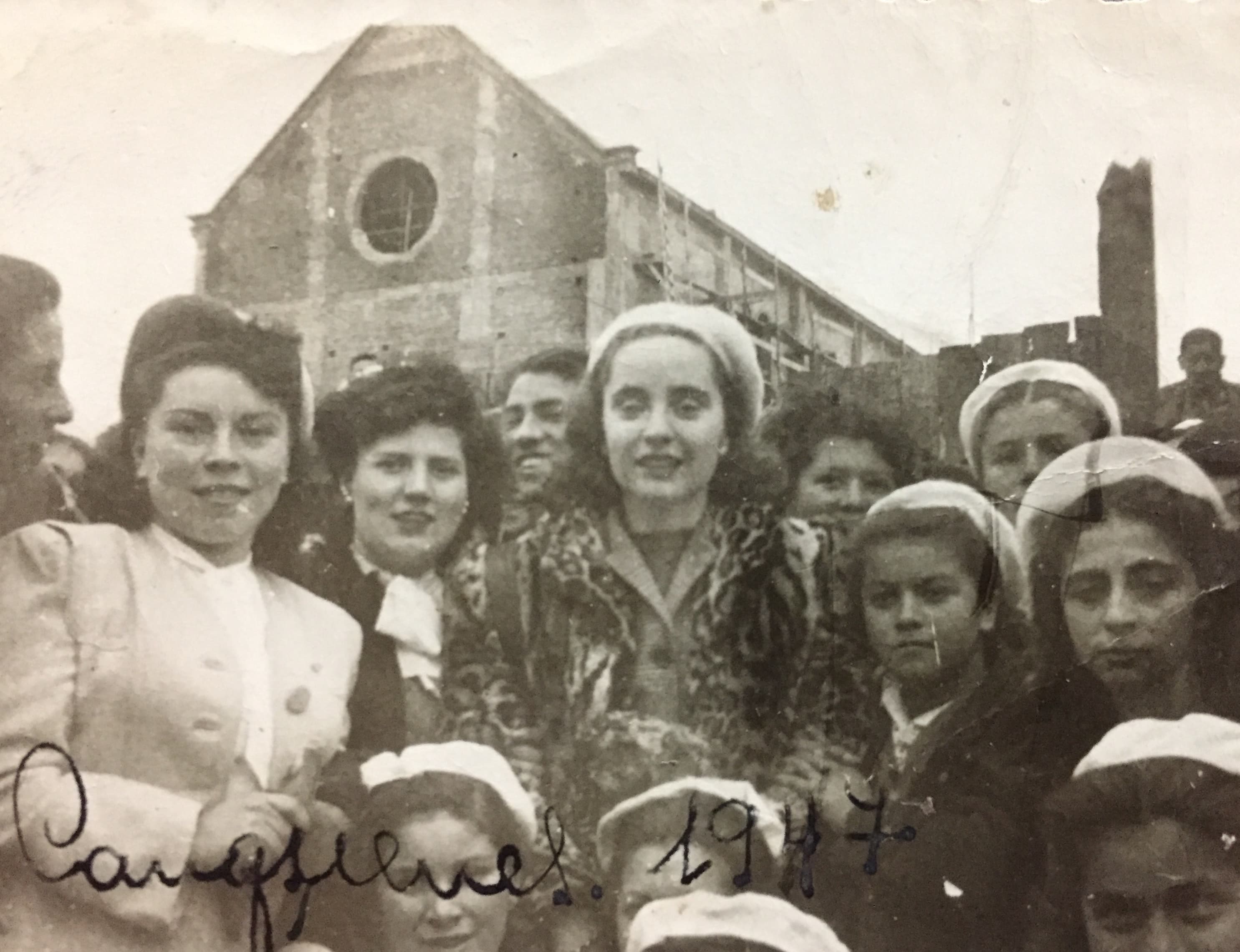 Construcción Iglesia San Pedro, 1947