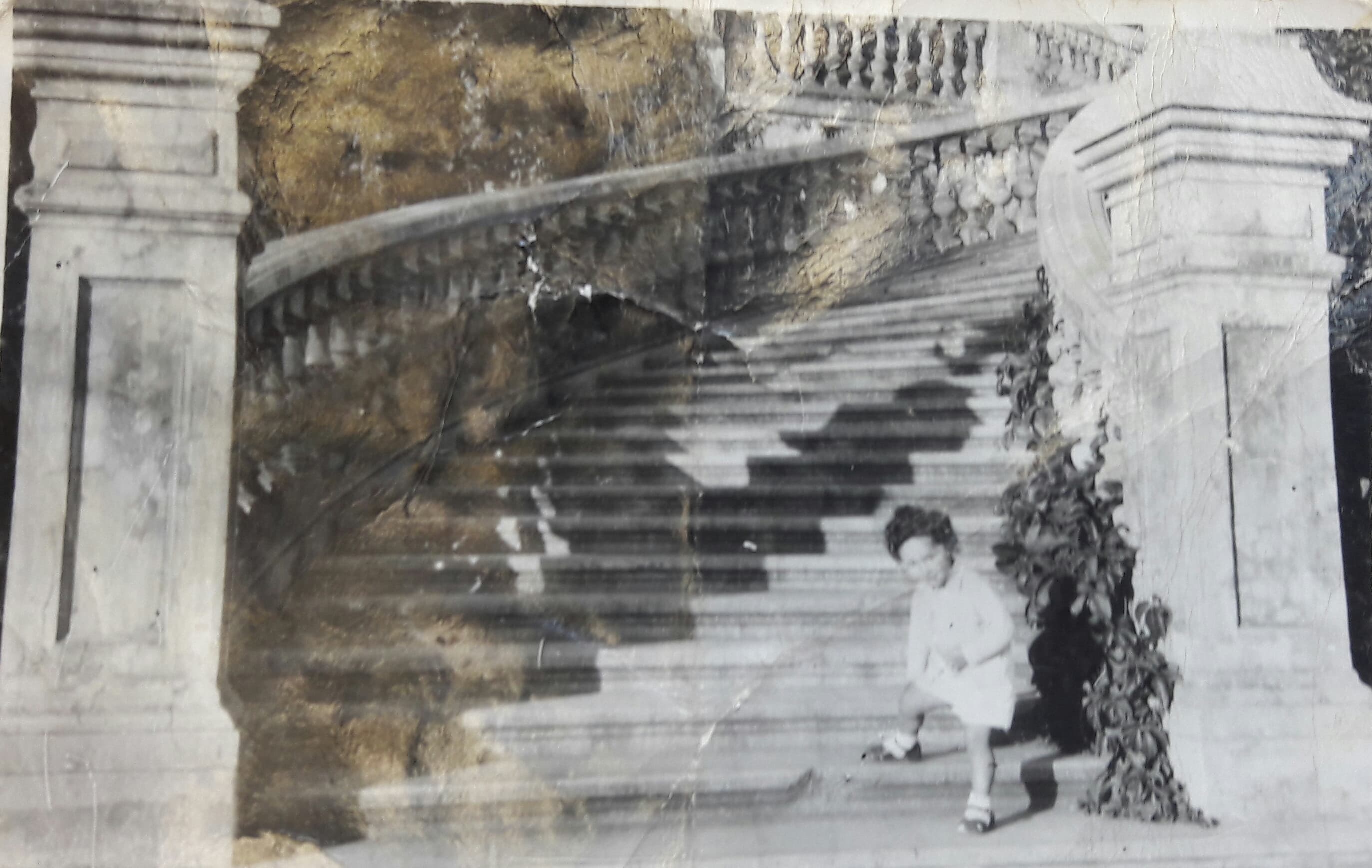 Cerro Santa Lucía, 1958