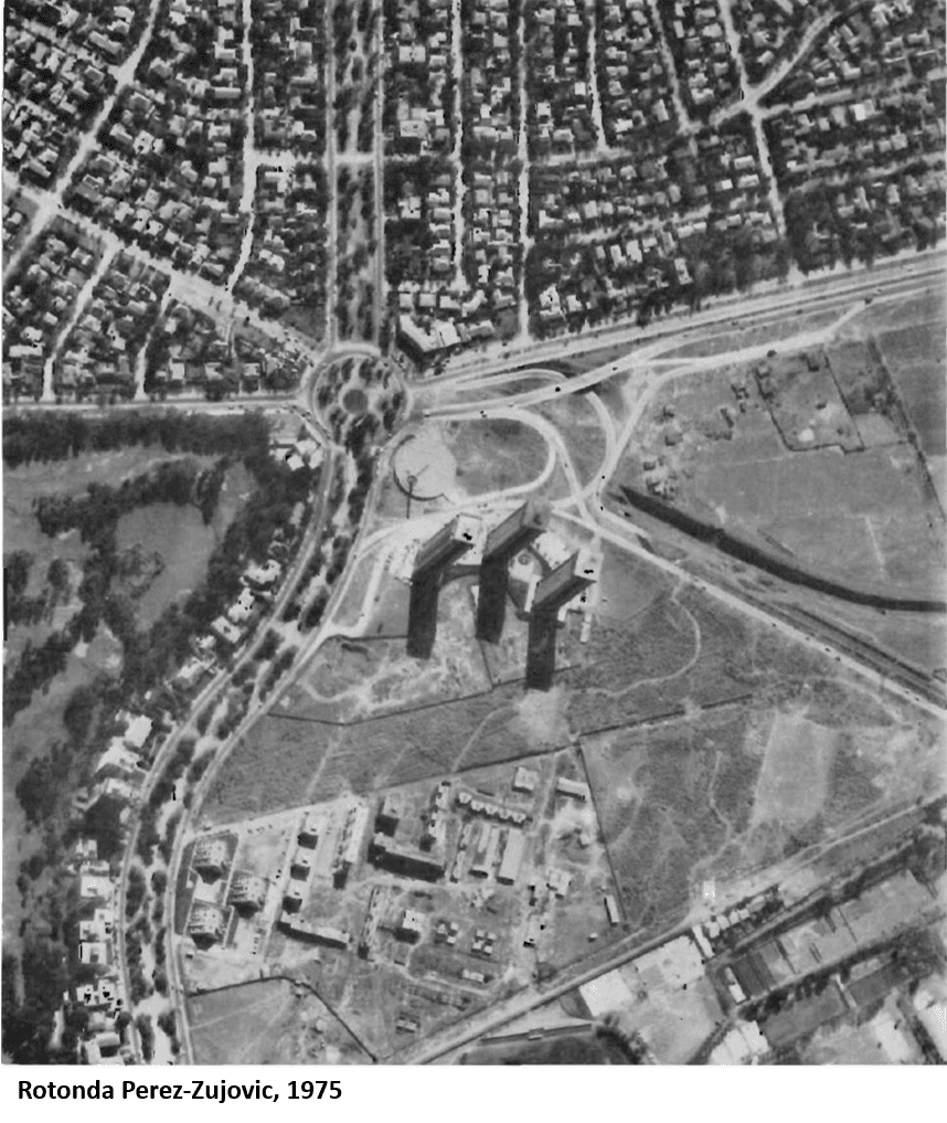 Rotonda Av. Kennedy - Americo Vespucio, 1975