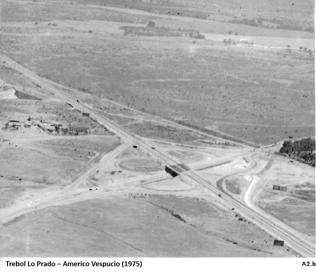 Trebol Lo Prado - Americo Vespucio, 1975
