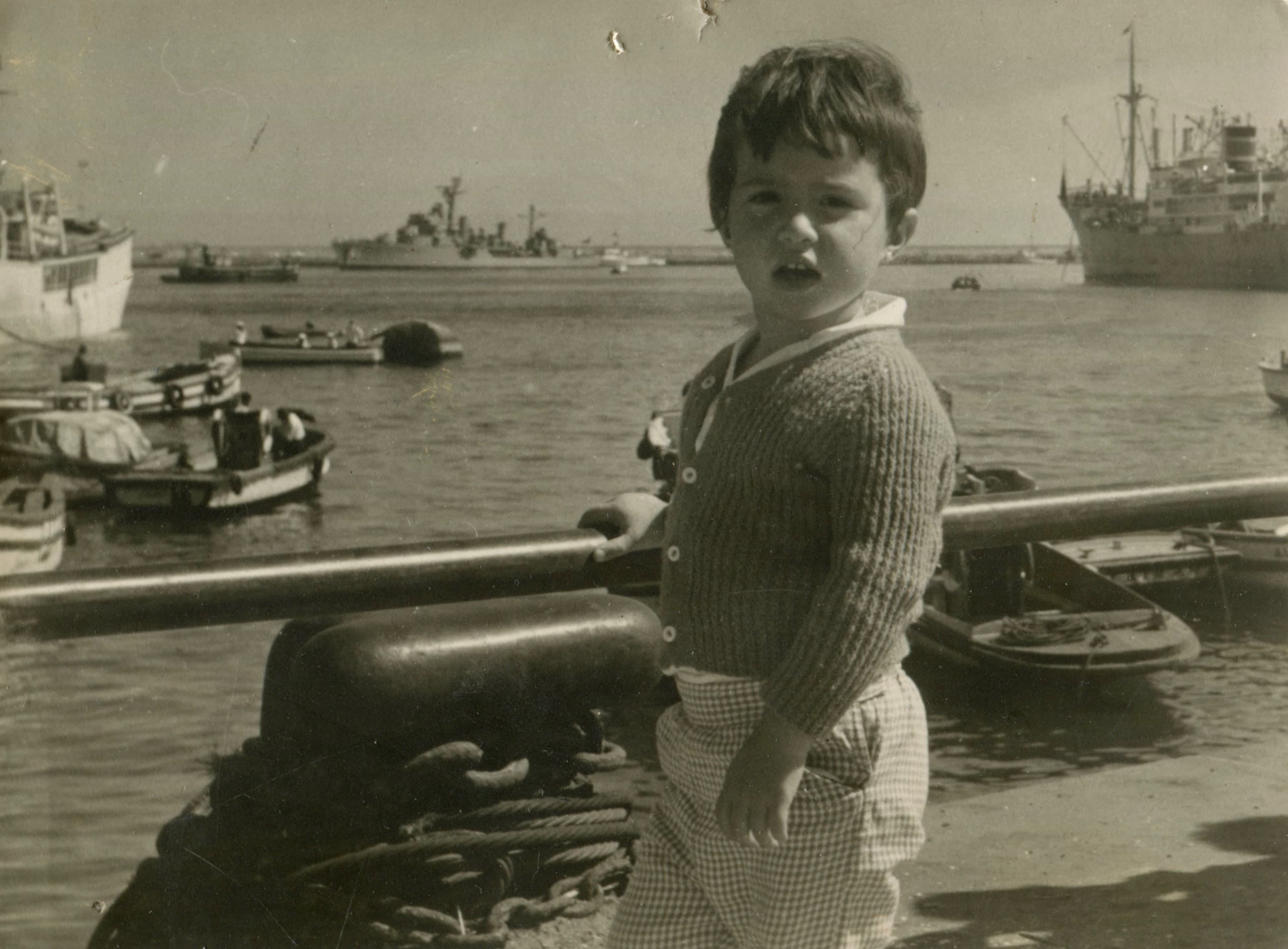 Puerto de Valparaíso en 1964