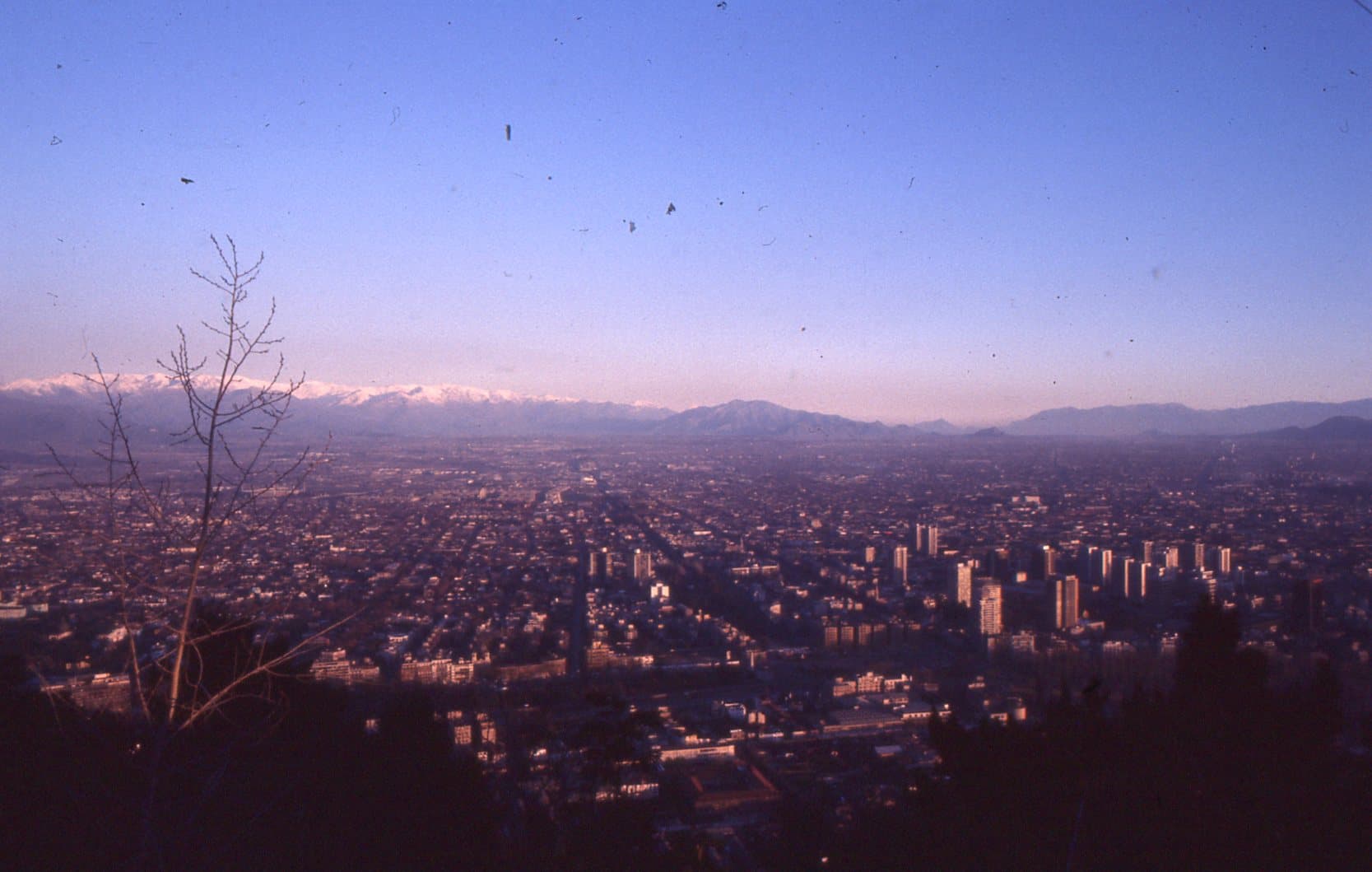 Vista de Santiago, 1980
