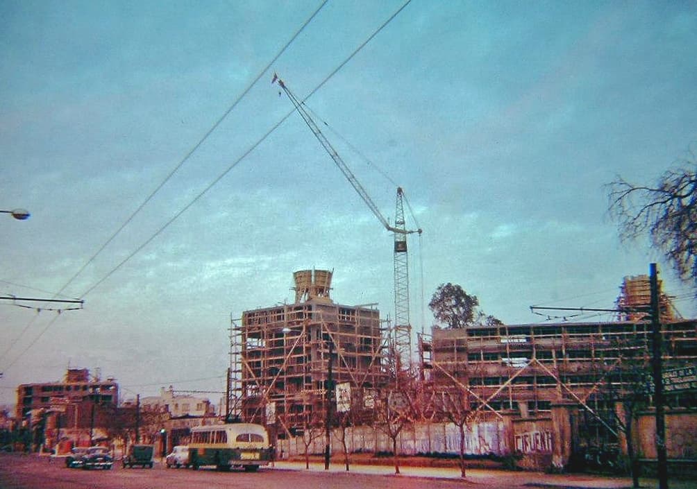 Avenida Providencia altura Carlos Antúnez, 1961