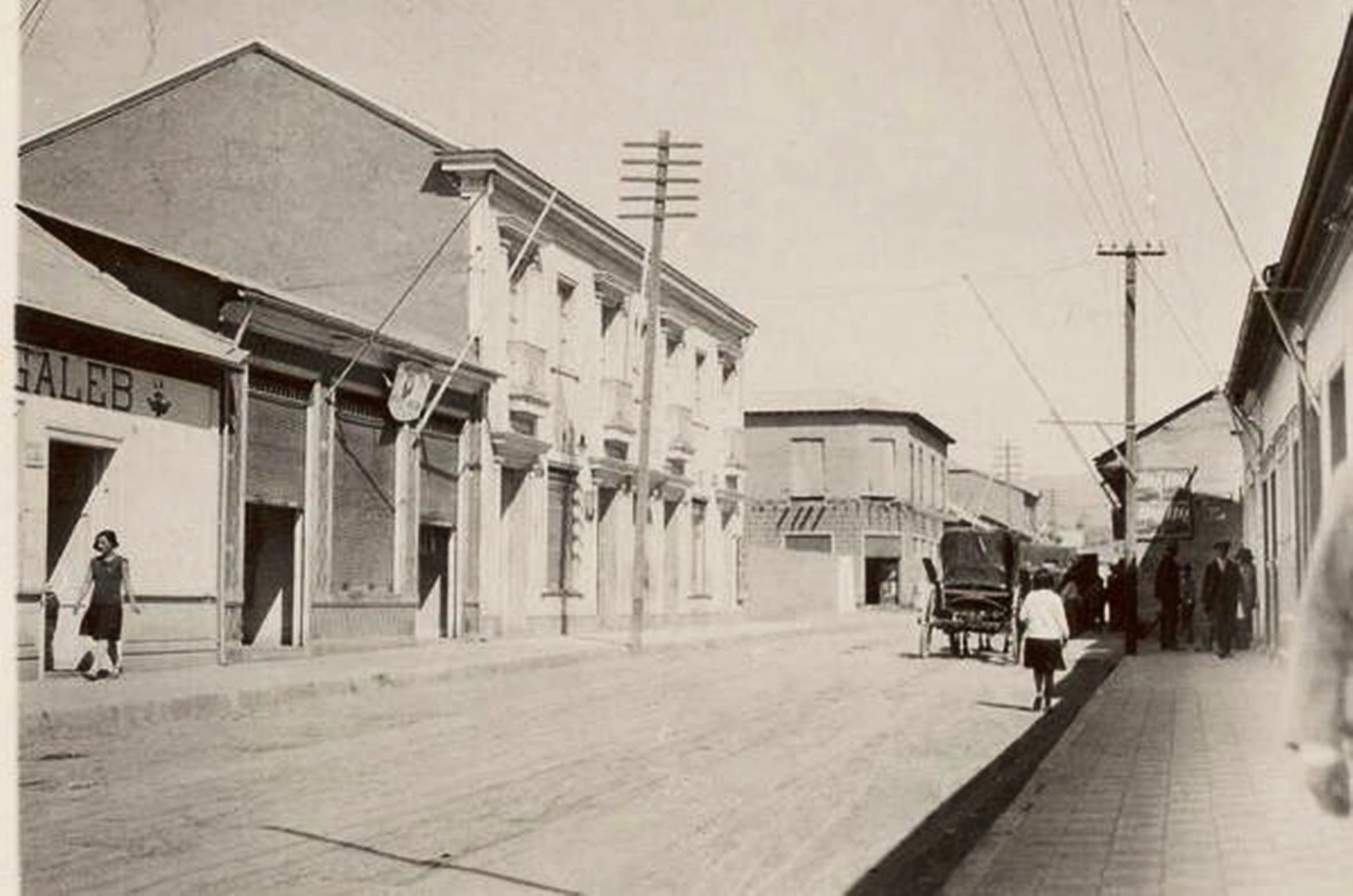 Vallenar Calle A. Prat, 1949