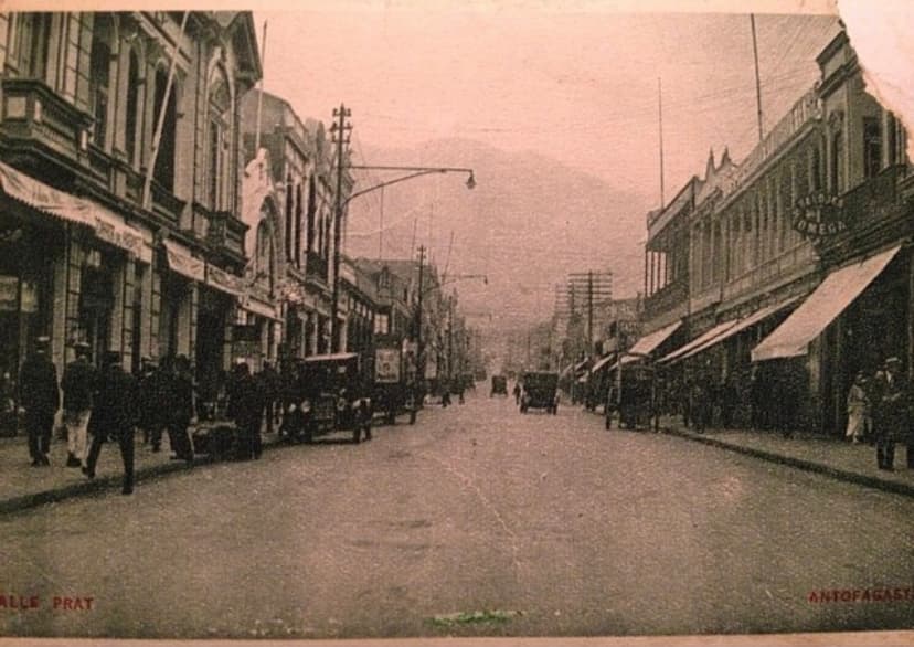 Calle Prat, Antofagasta, 1920