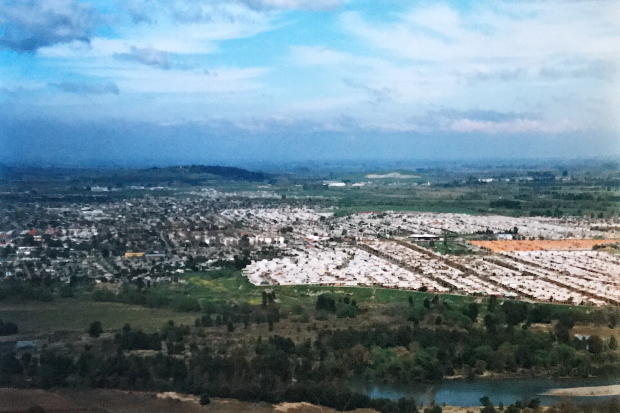 Panorámica de Talca en 1999
