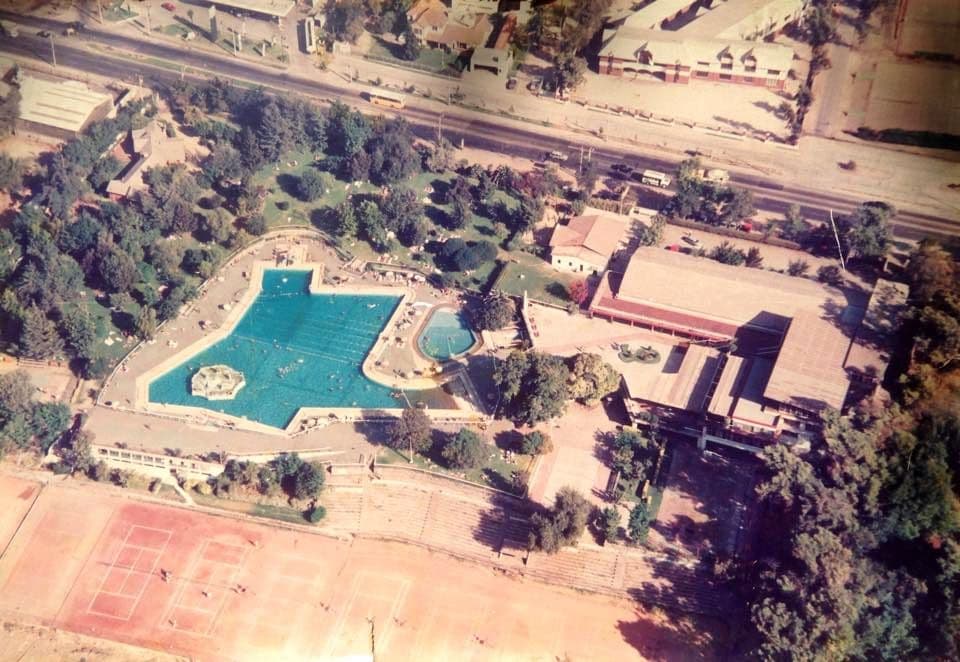 Club de campo Av. Las Condes en 1990