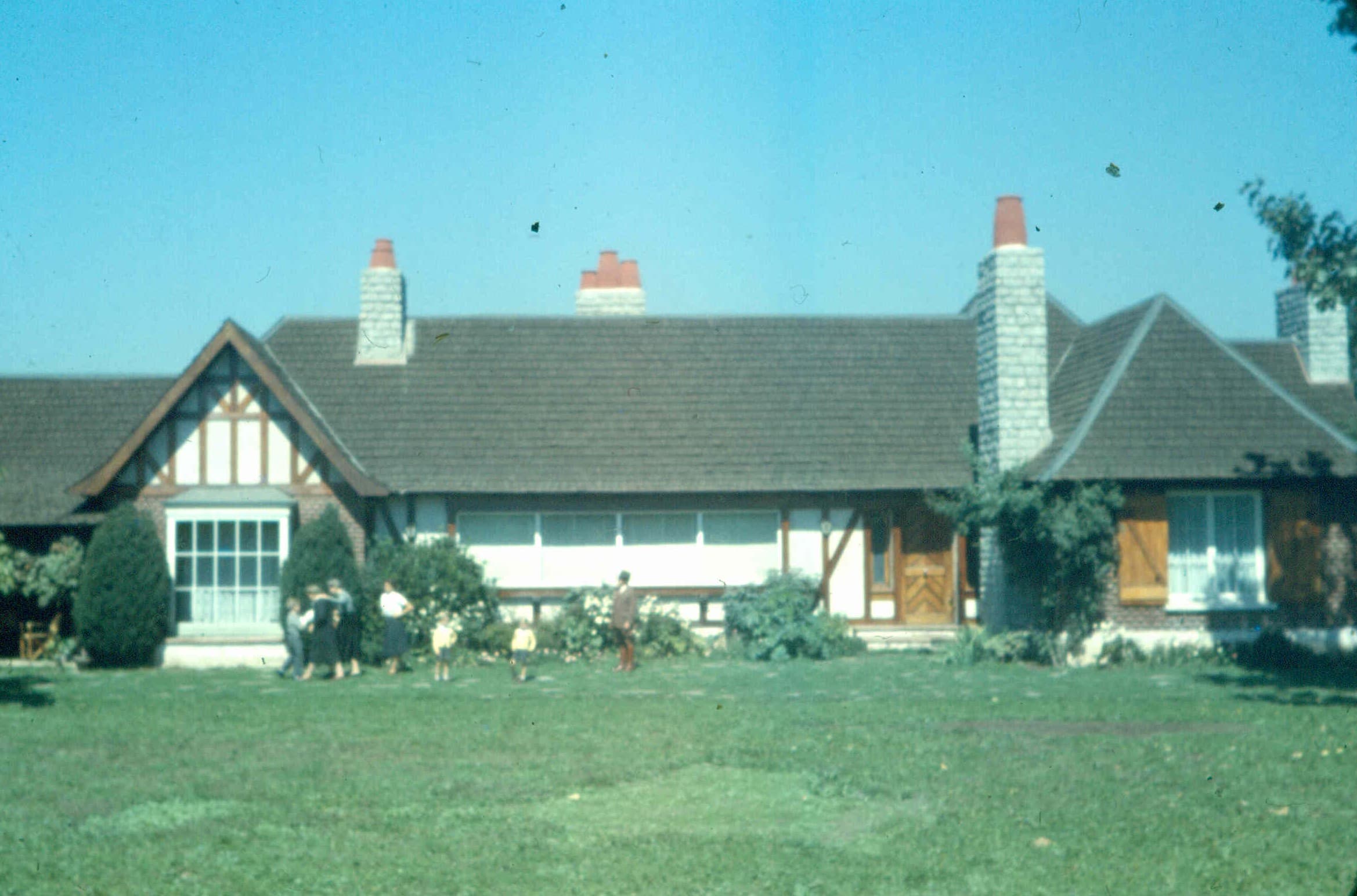 Casa de Conrado Ríos en 1962