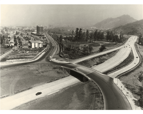 Rotonda de Vitacura, 1971