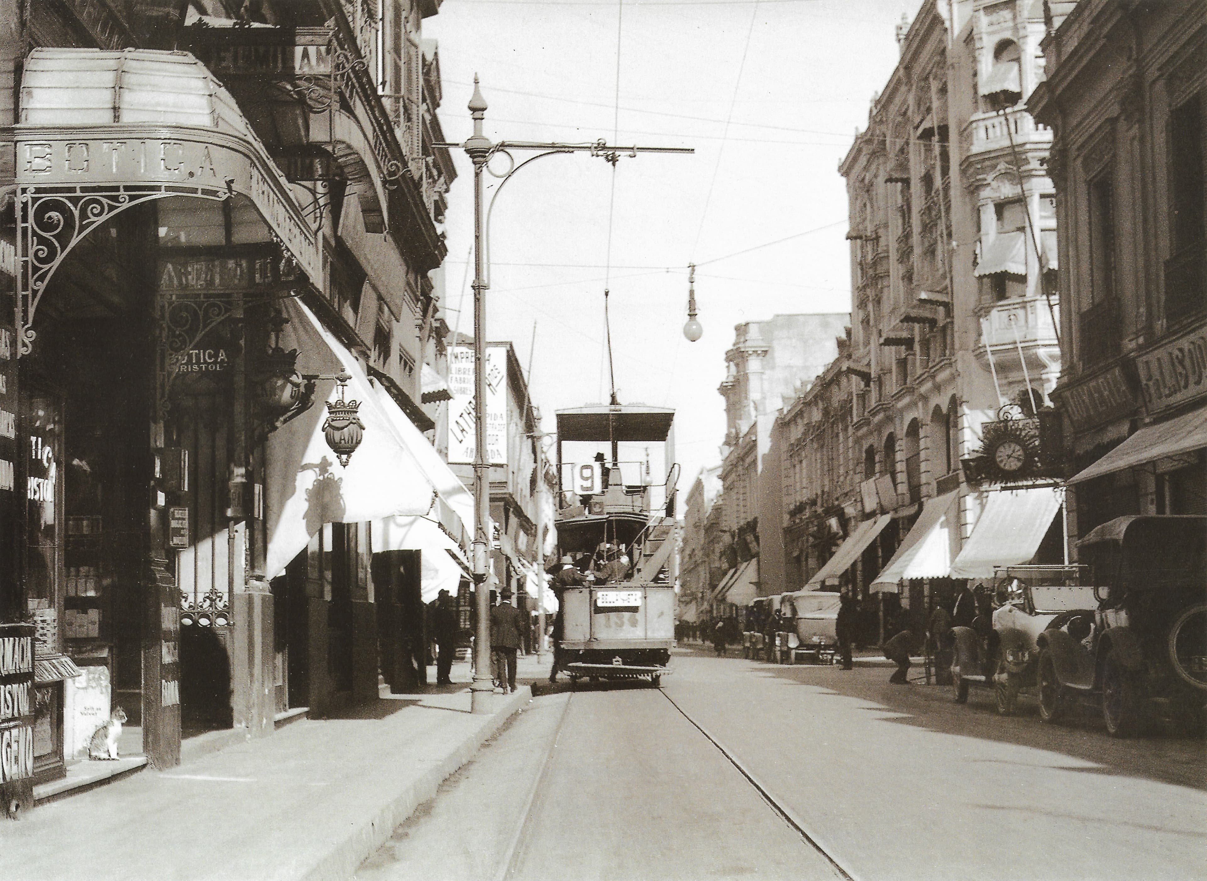 Calle Ahumada en 1920