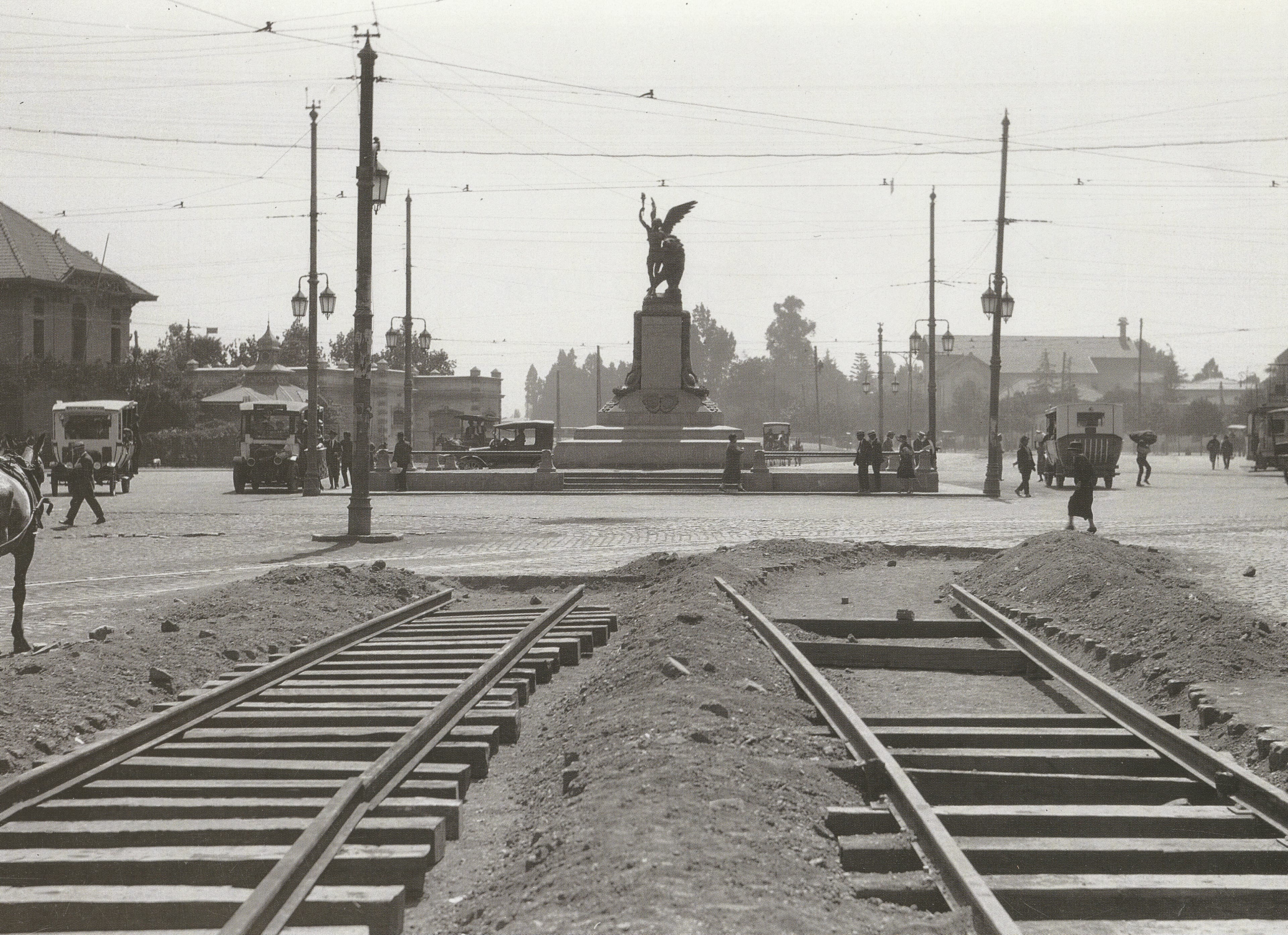 Plaza Italia en 1926