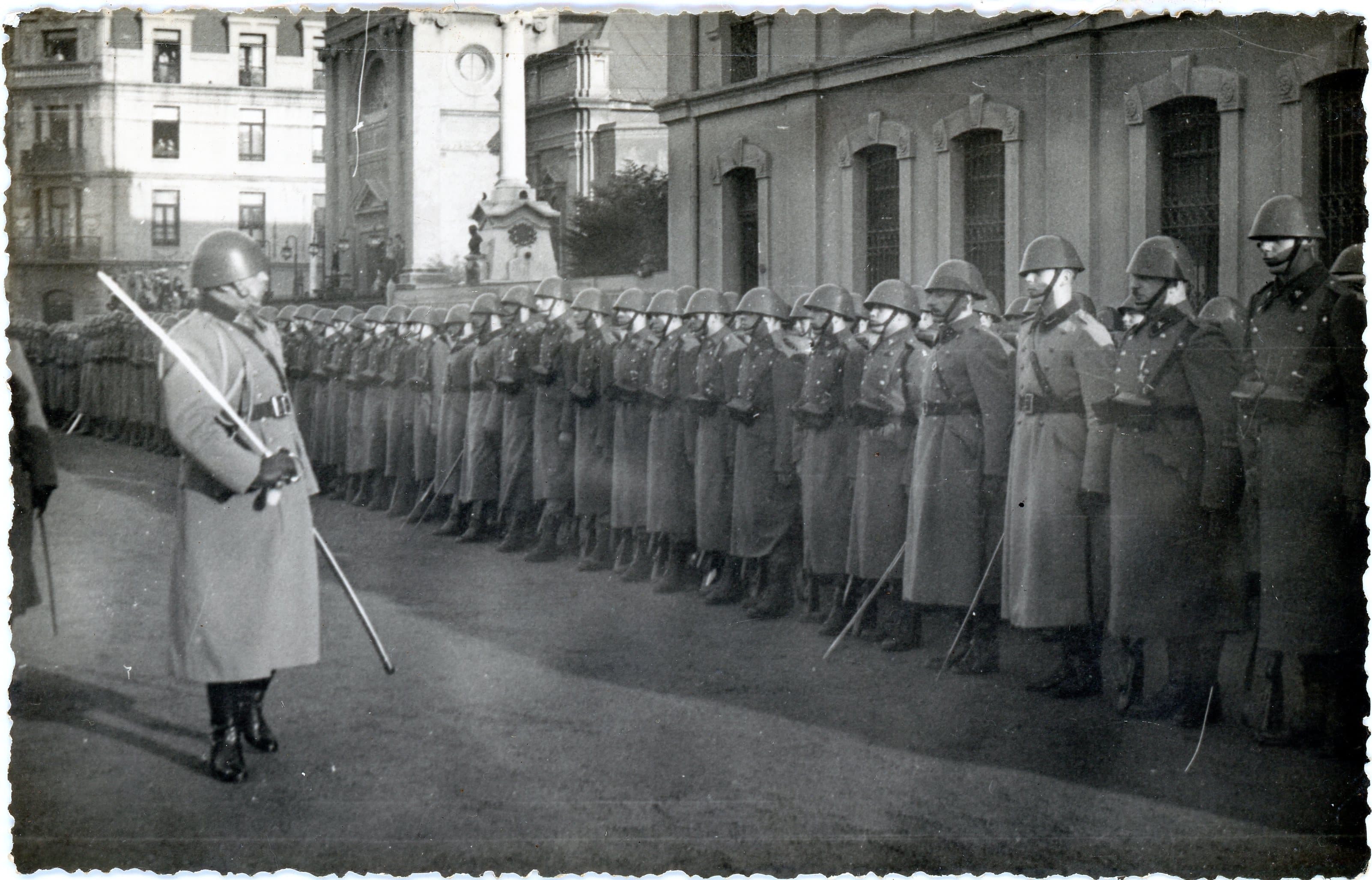 Ceremonia de juramento a la bandera, 1947