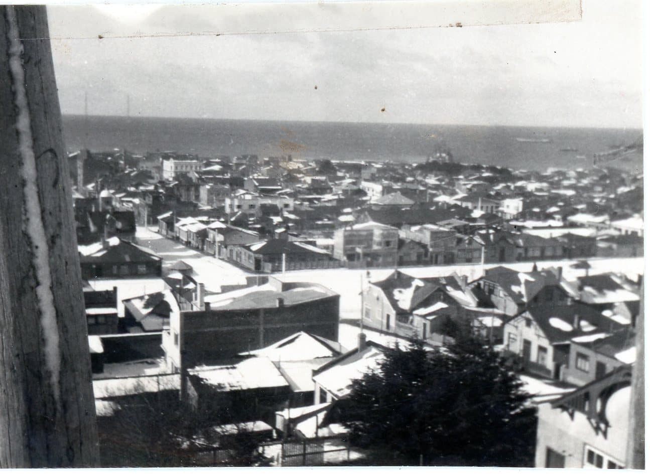 Invierno en Punta Arenas, 1947