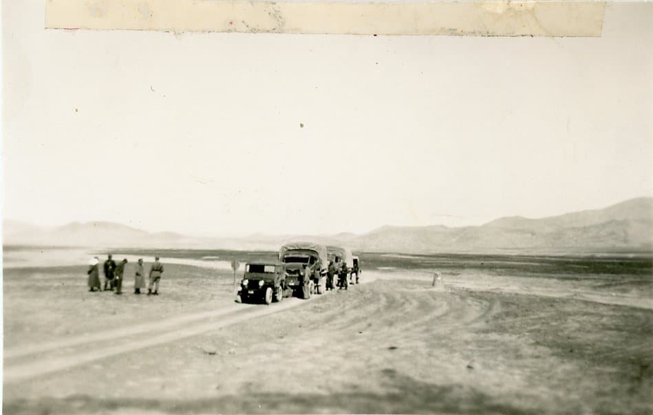 Al este de la estación Augusta Victoria, 1952