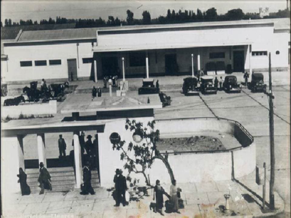 Estación de linares en 1950