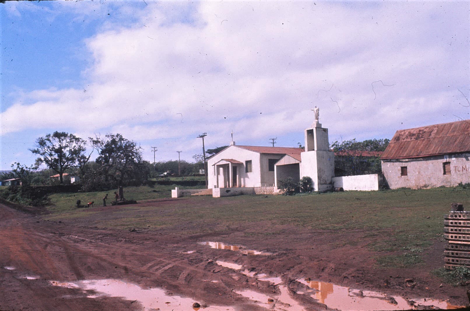 Iglesia de Rapa Nui en 1973