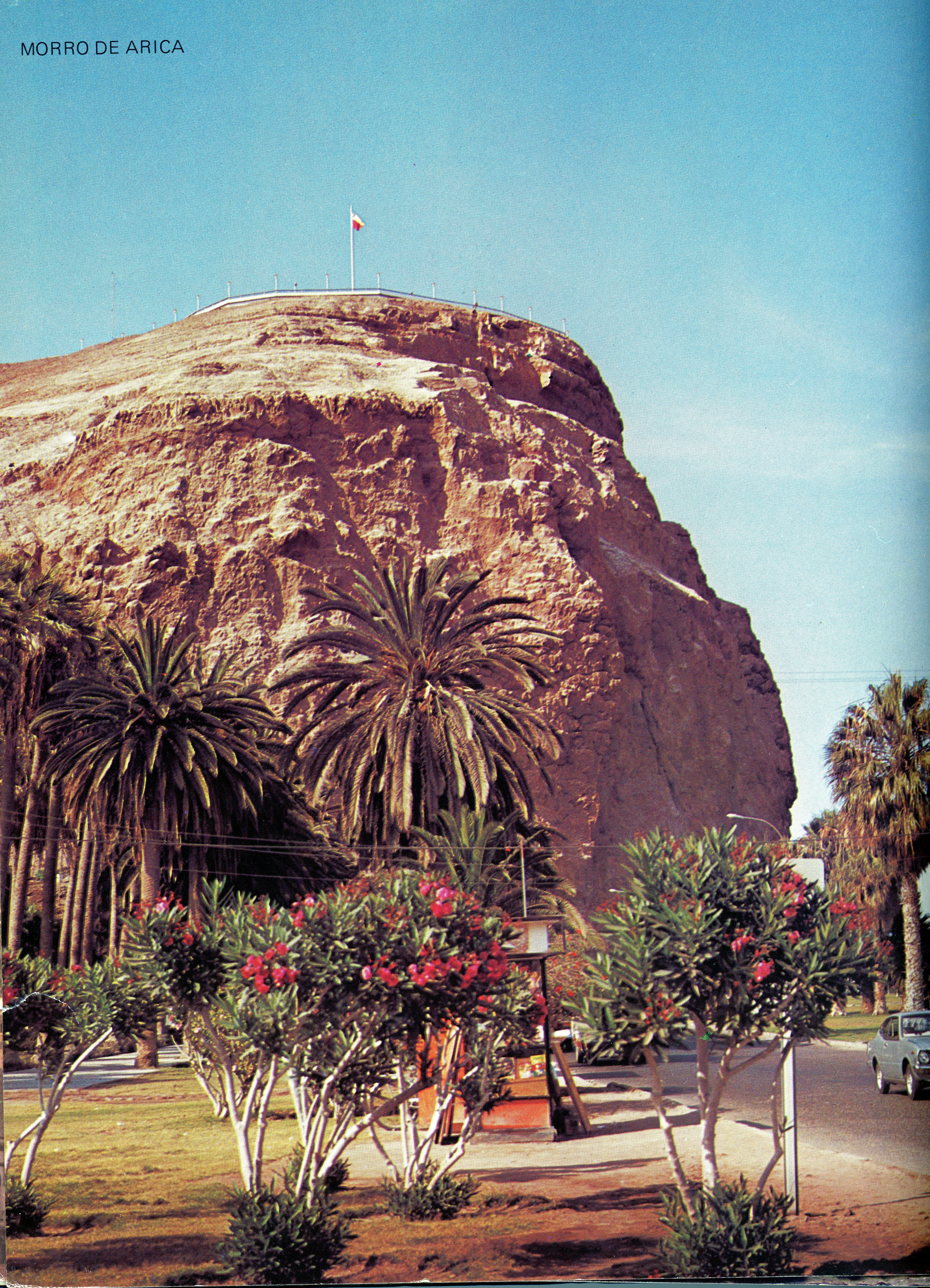 Morro de Arica en 1980