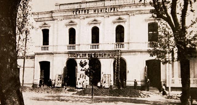 Teatro Municipal de Quillota, 1910