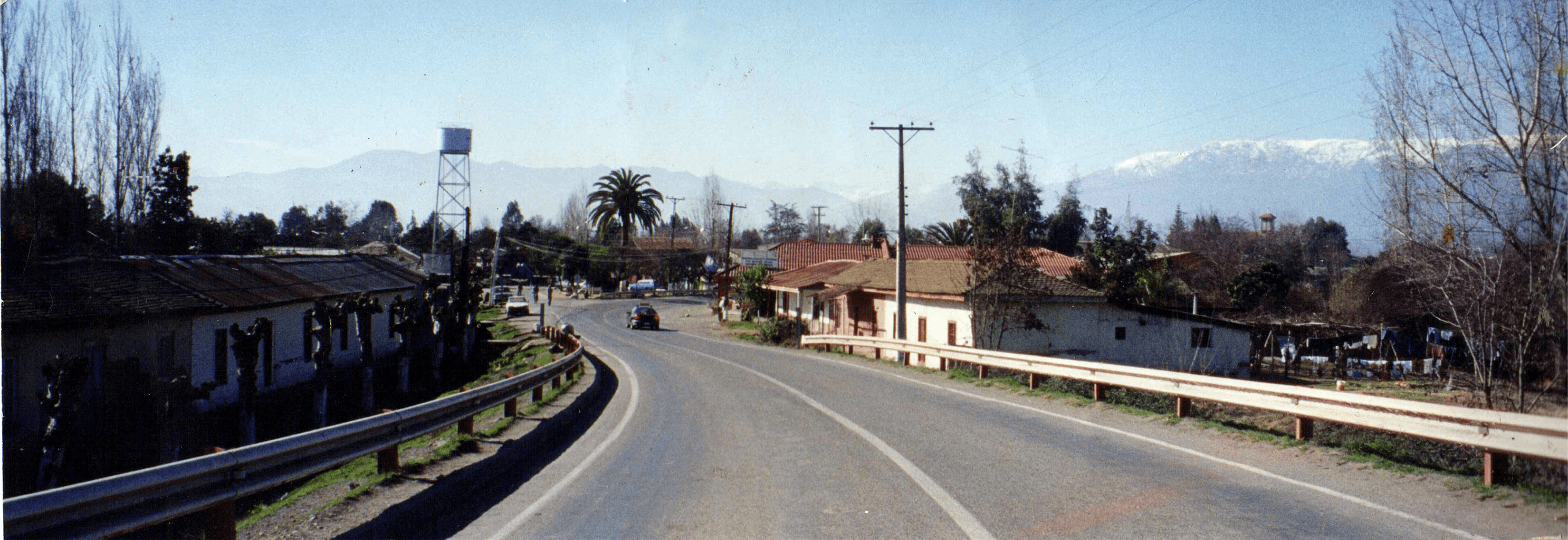 Vista del pueblo Champa, 1990