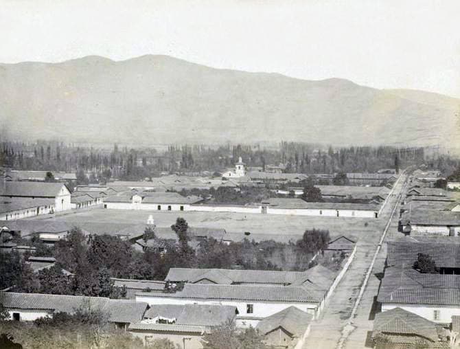 Vista de Quillota, 1865