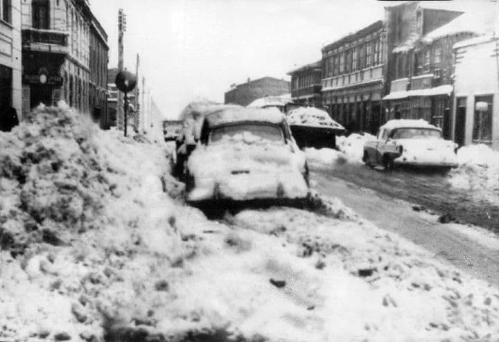 Calle José Nogueira de Pta. Arenas en 1958