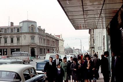 Centro de Punta Arenas en 1965