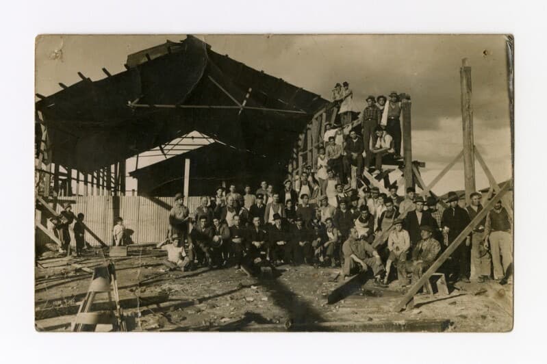 Estación de Cauquenes en 1939