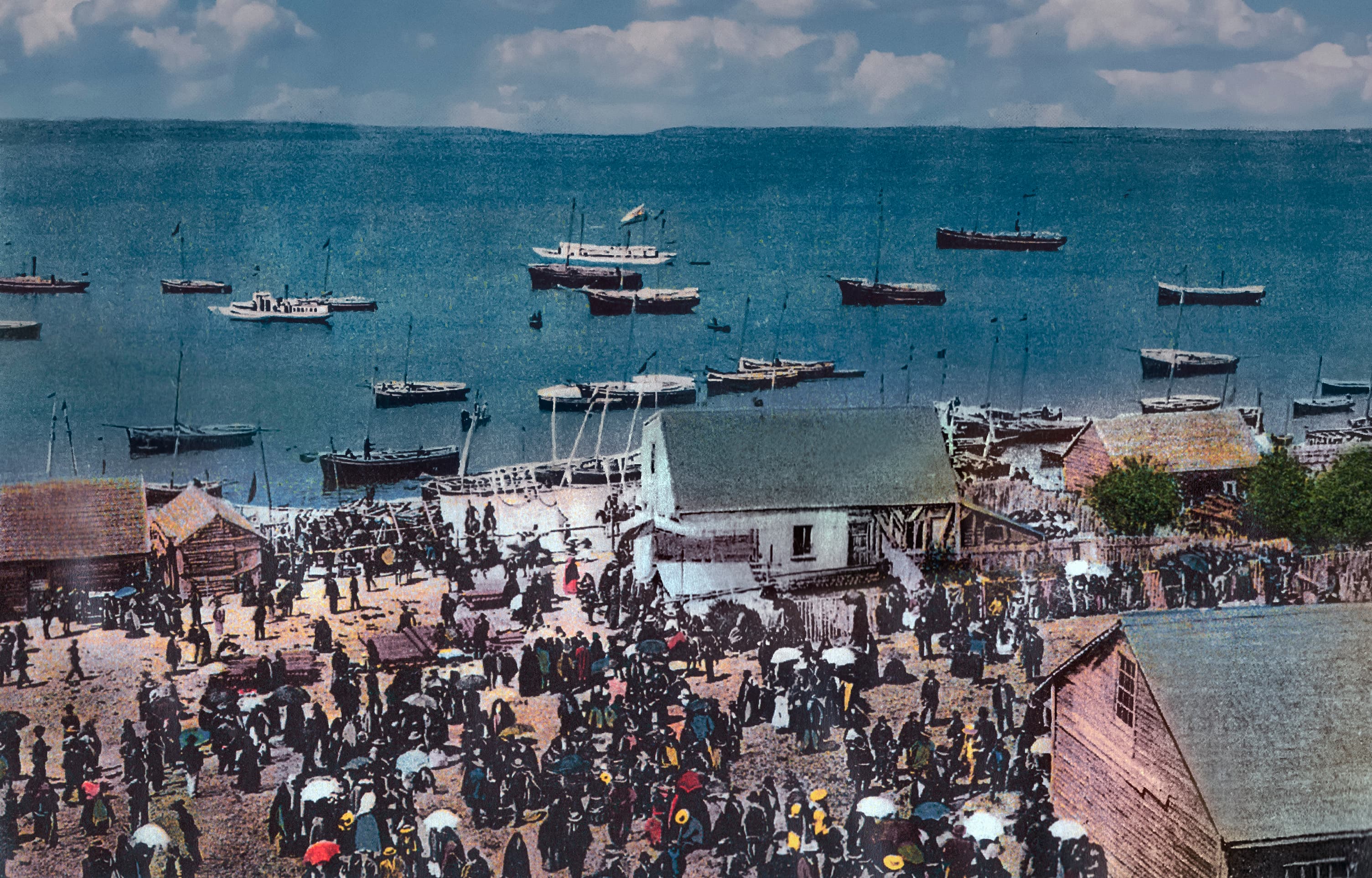 Fiesta de la Candelaria en Carelmapu en 1930