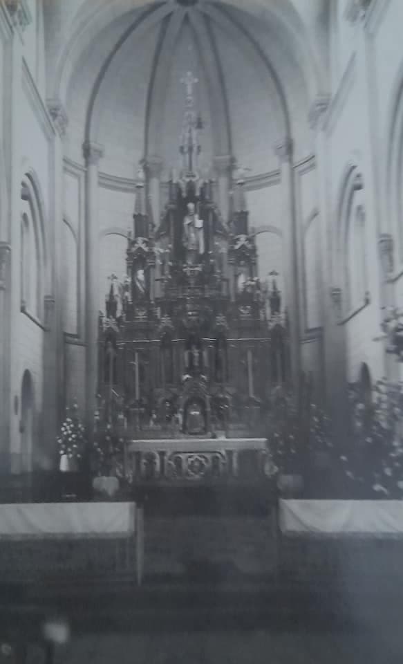 Iglesia San Alfonso de Cauquenes en 1920