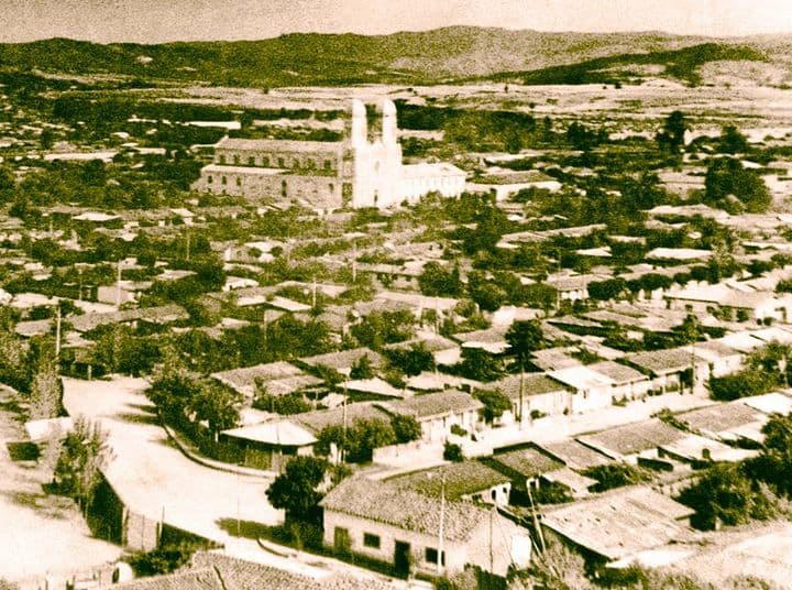 Sector poniente de Cauquenes en 1962