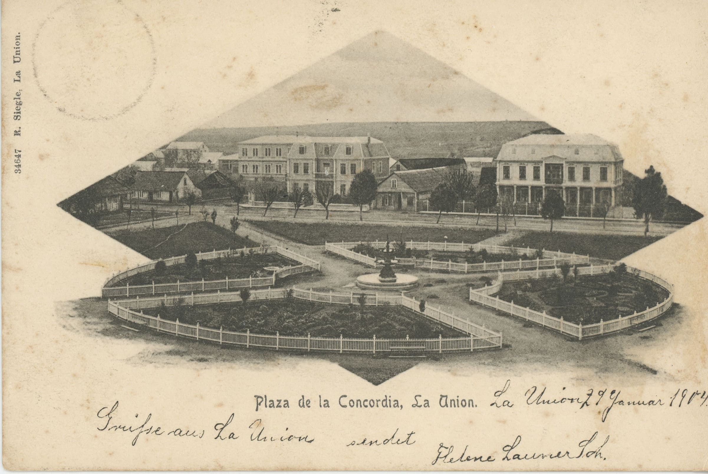 Plaza de la Concordia en 1904