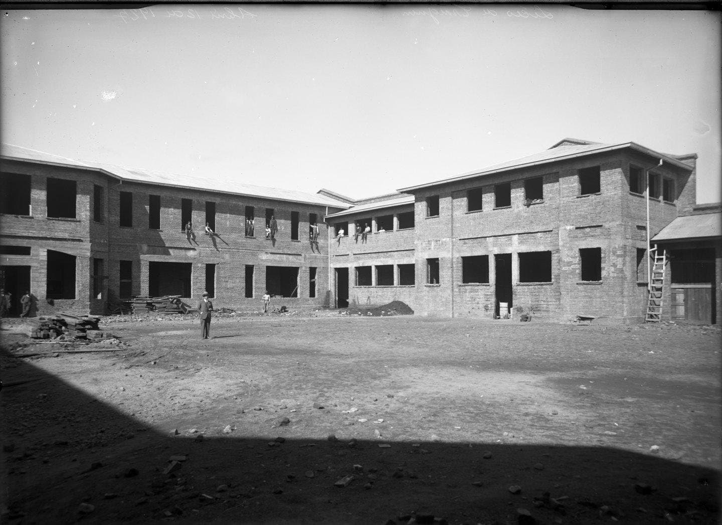 Liceo de Hombres de Traiguén en 1927