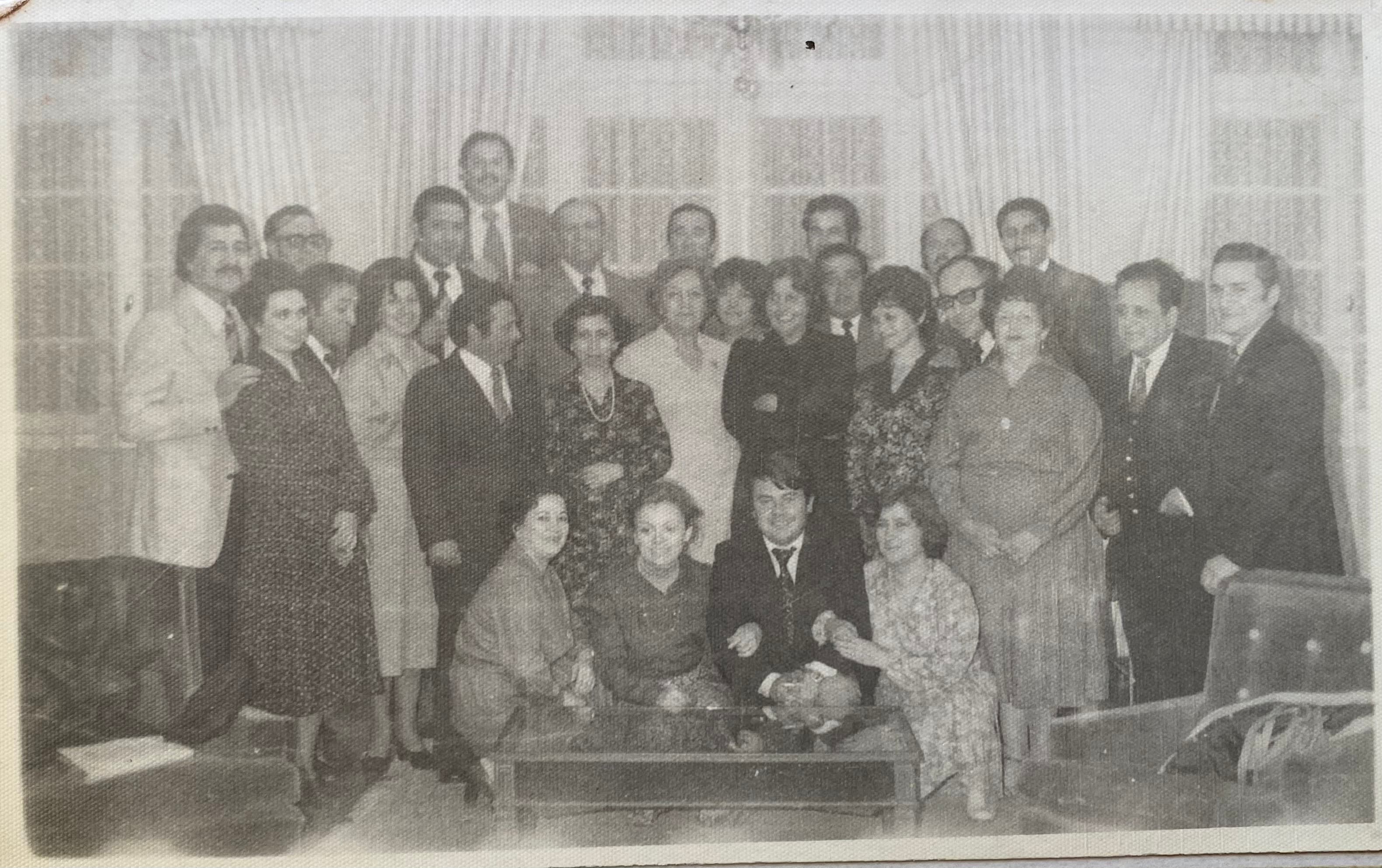 Cena en Club de Cauquenes, 1969