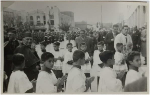 Ceremonia en Cauquenes, 1947