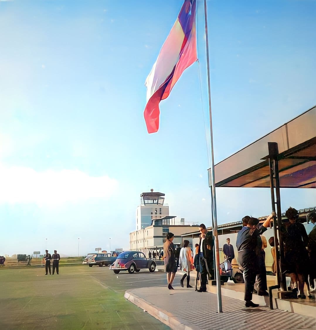 Aeropuerto de Pudahuel , 1976