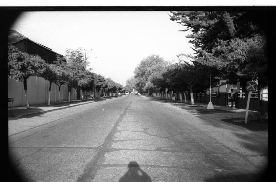 Avenida 18 de Septiembre de Paine en 1980