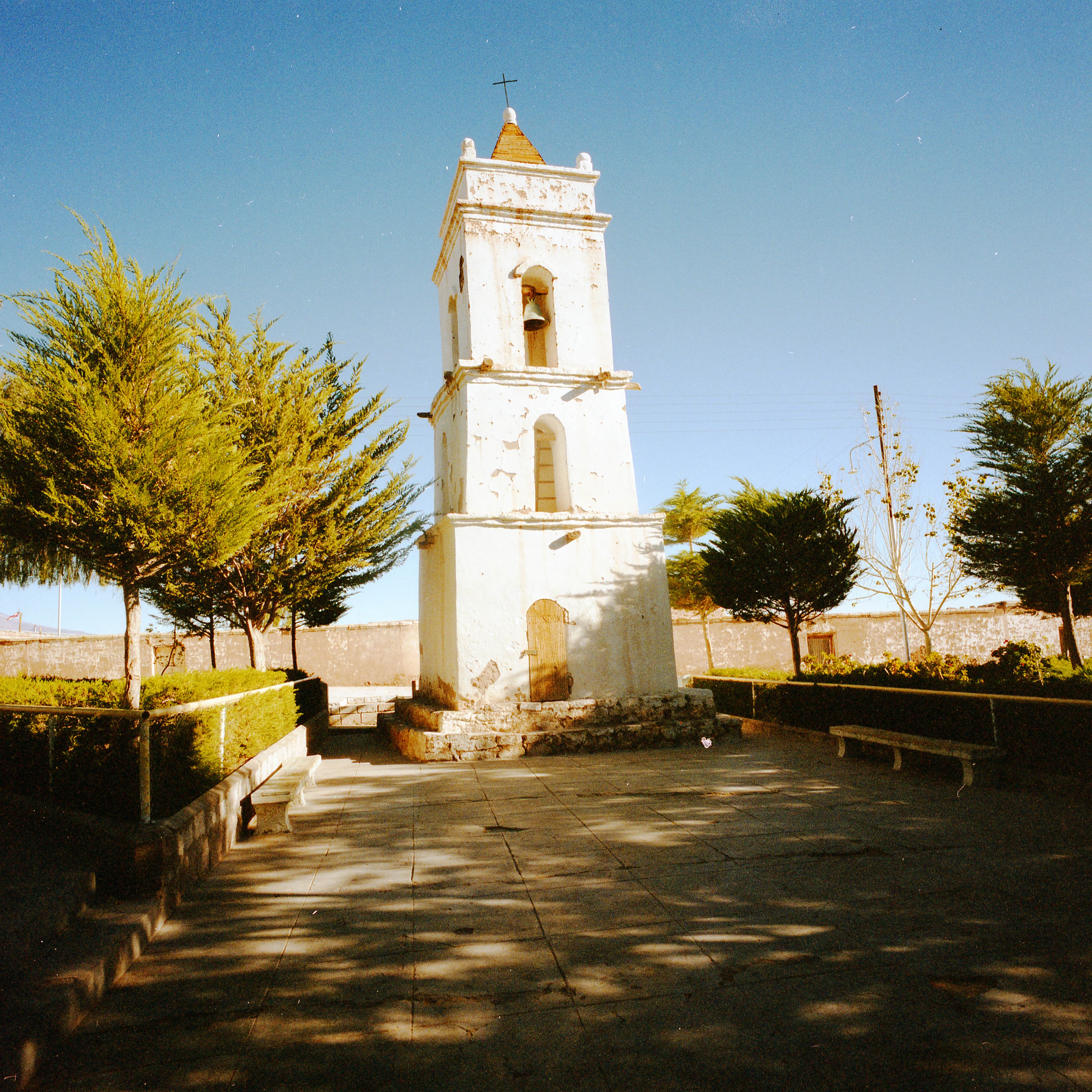 Campanario de la iglesia de San Lucas de Toconao