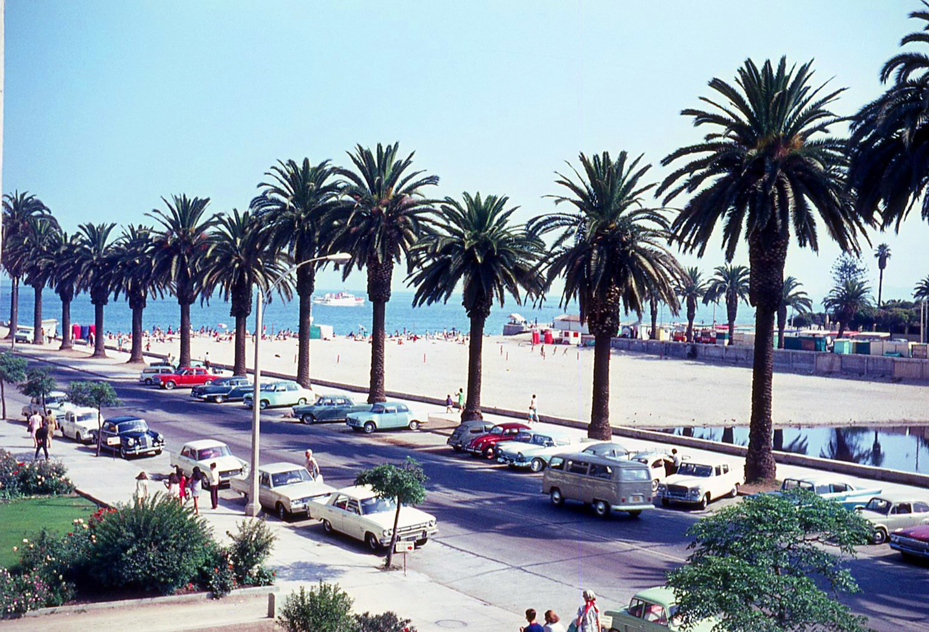 Avenida La Marina, Viña del Mar con Argonauta en 1969