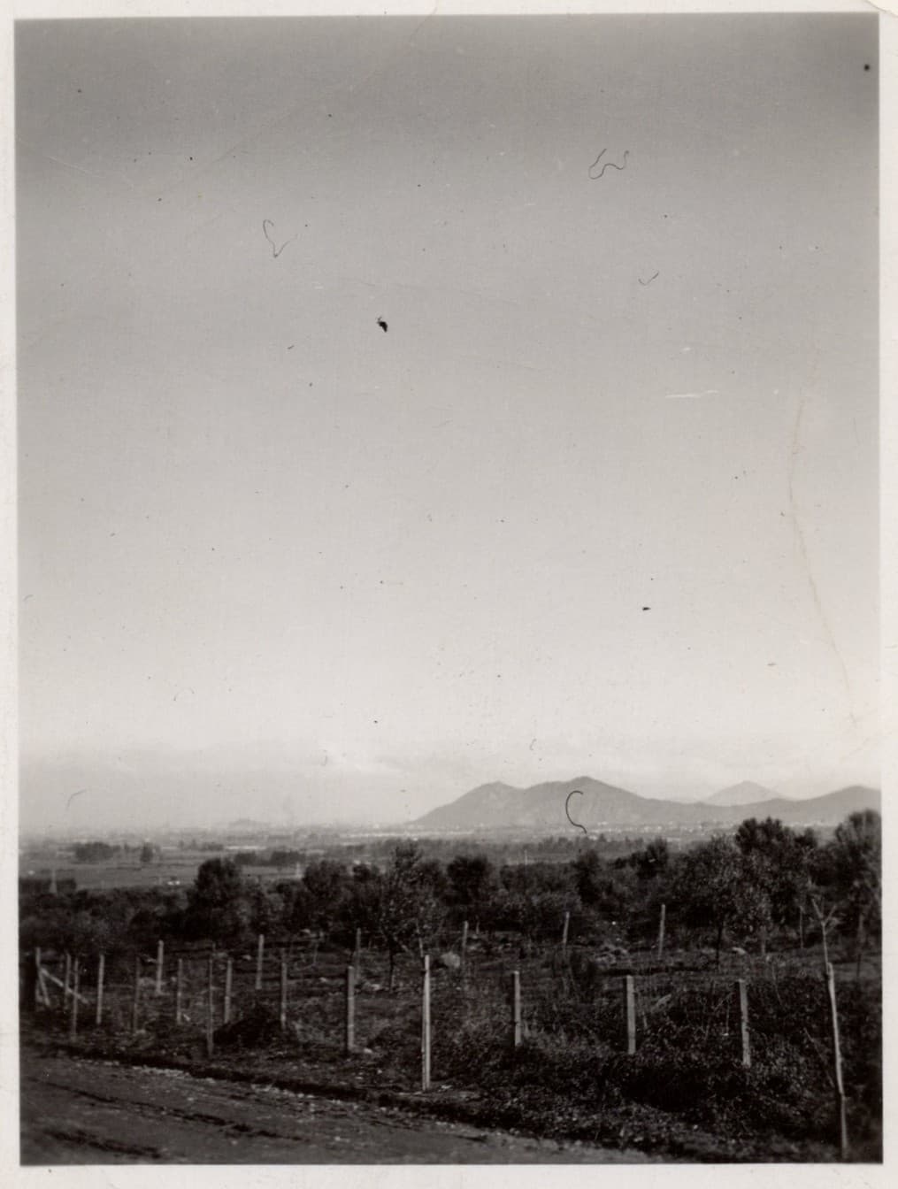 Santiago oriente desde La Reina, 1939