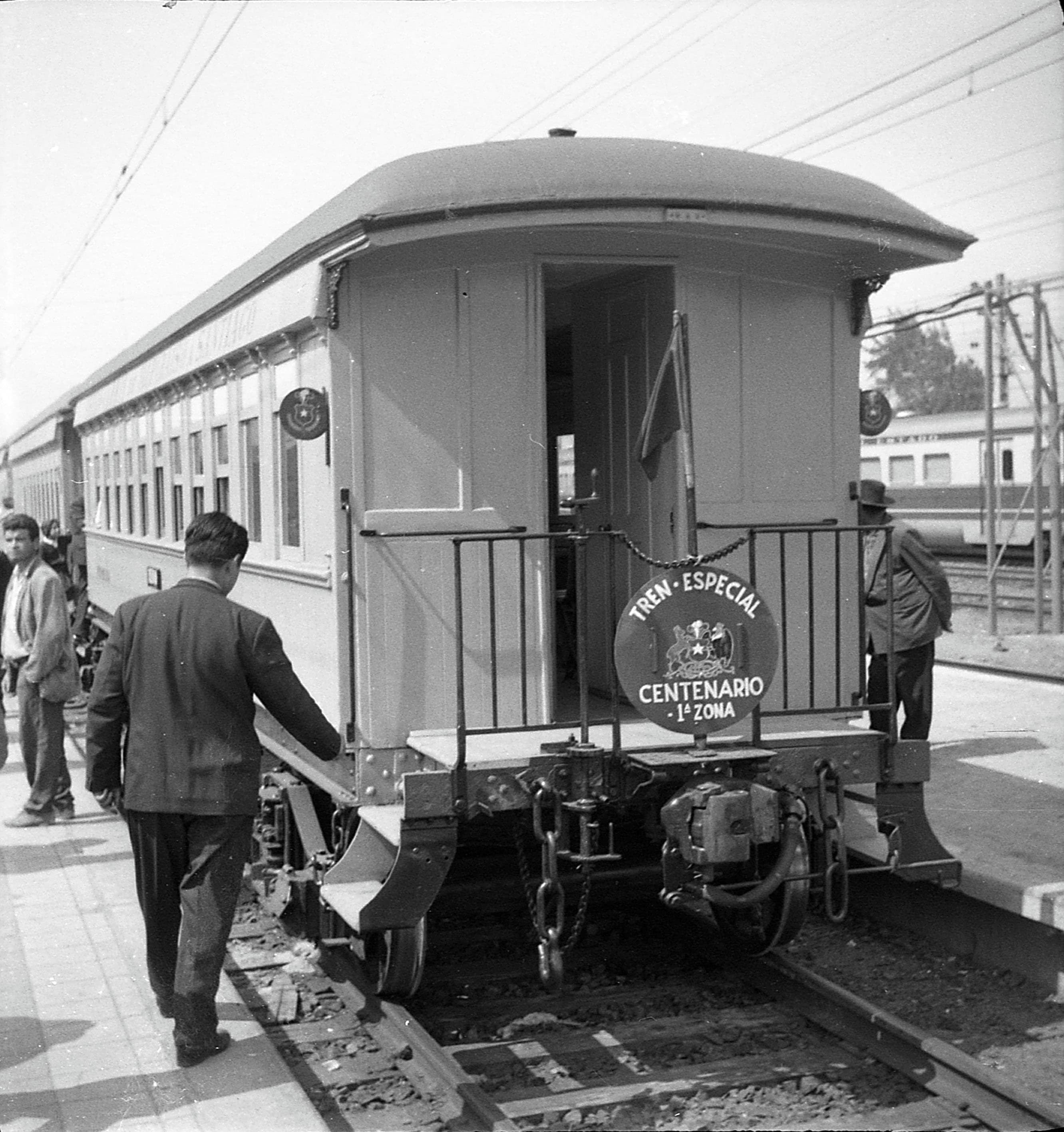 Centenario Ferrocarril Santiago Valparaíso, Llay Llay, 1963