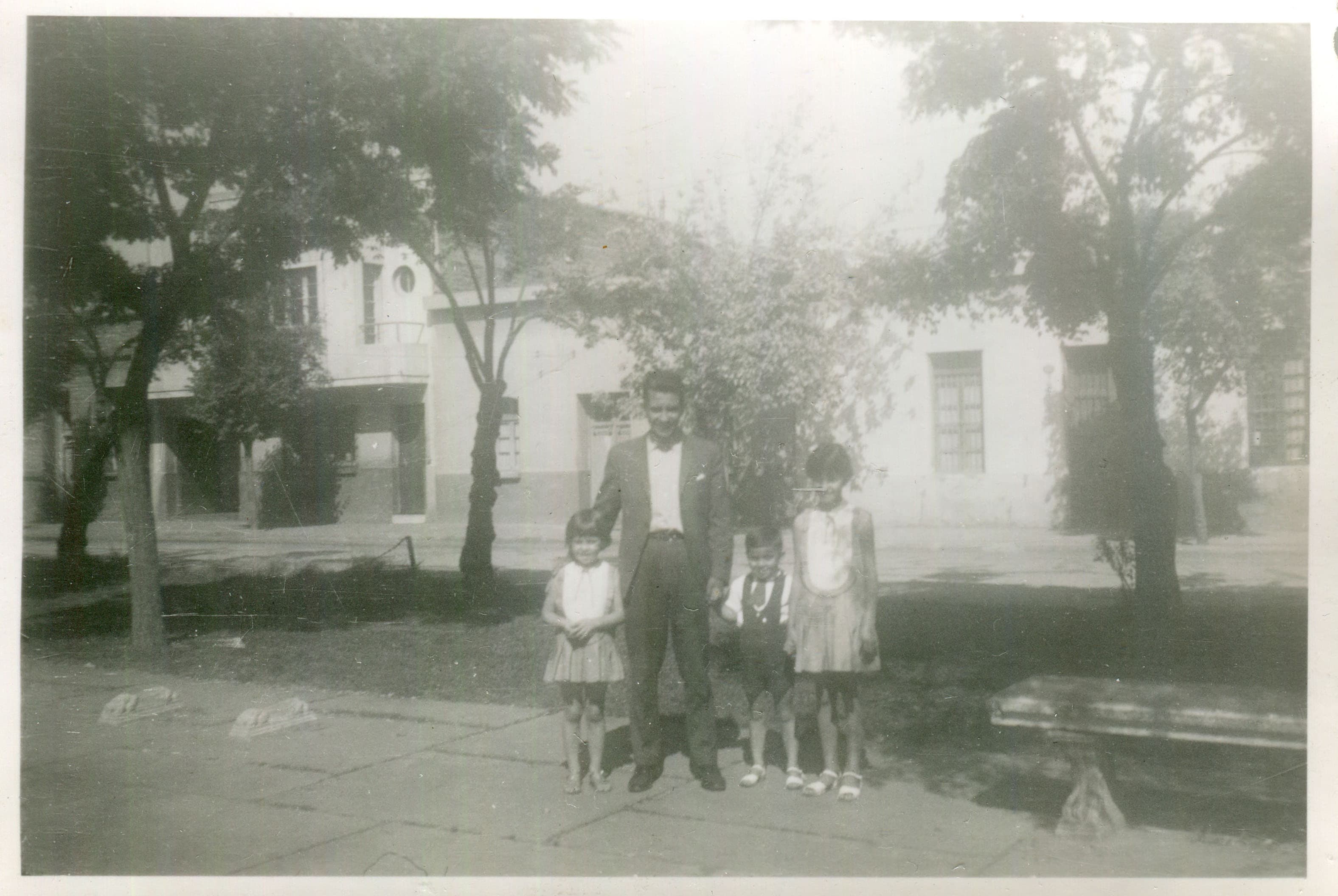 Familia en Santiago, ca. 1966