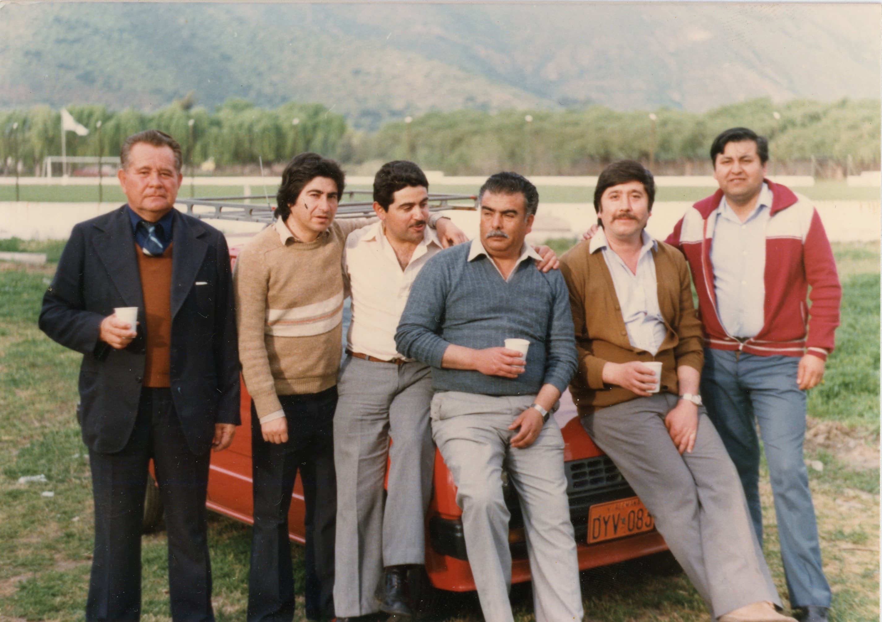 Celebración Día del Ferroviario, Llay Llay, 1985